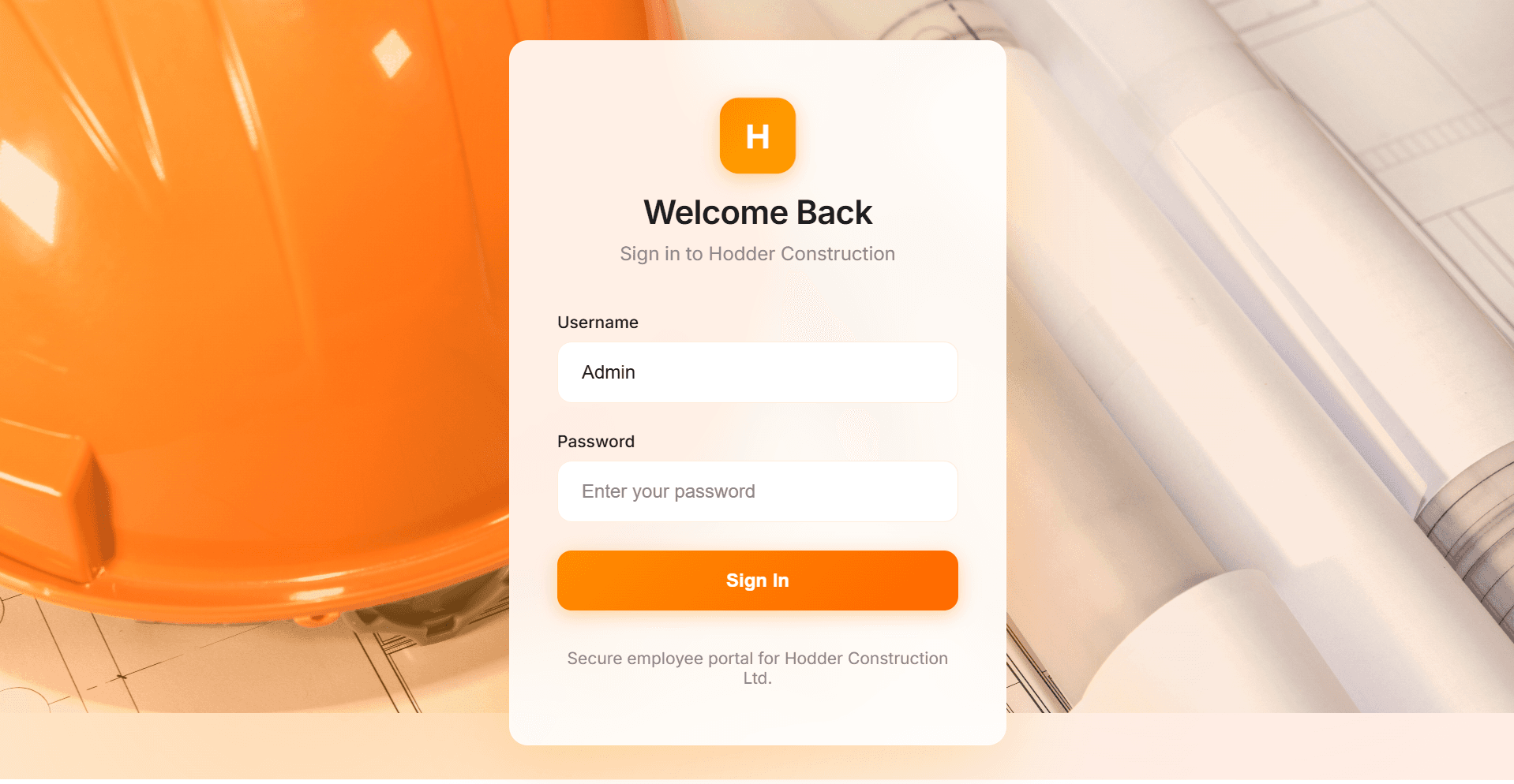 Hodder Employee Portal